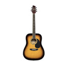 Stagg Dreadnought Acoustic Guitar - Sunburst - SA20D SNB - New Open Box