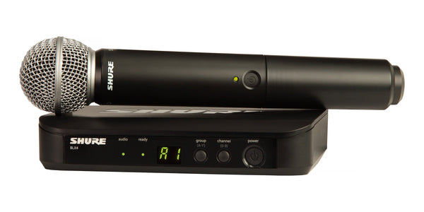 Shure BLX24/SM58 Wireless Microphone System - BLX24-SM58-H9-U