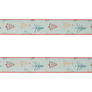 Melrose Christmas Tree Print Wired Ribbon (Set of 2)