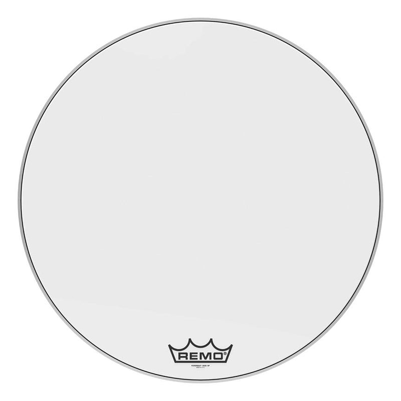 Remo PM-1032-MP Powermax Ultra White Crimplock 32" Bass Drumhead