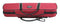 Pedi NiteFlash Violin Case 4/4 Red/Grey with Steel-Shield & Reflective Strips