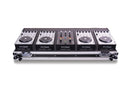 DJ-Tech Hybrid 101 DJ Controller - 4-Deck MIDI DJ Controller System with Case