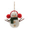 Plush Snowman Ornament (Set of 12)