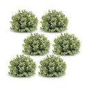 Melrose Spring Boxwood Foliage Half Orb (Set of 6)