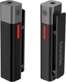 SABINETEK SmartMike+ Twin Pack Wireless Bluetooth Microphone S610TWINBK - Black