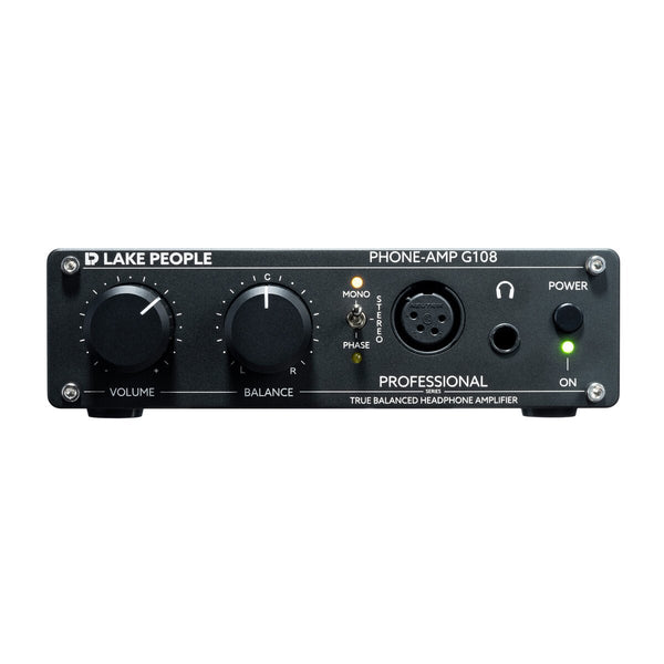 Lake People LP-G108 Pro Balanced Headphone Amplifier for Studio & Audiophile Use