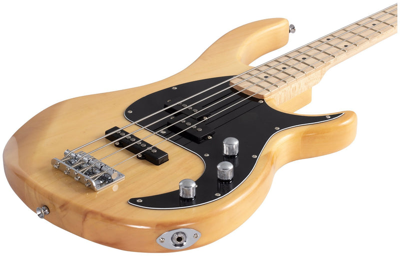 Peavey Milestone 4-String Electric Bass Guitar -  Natural Finish