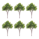 Melrose Boxwood Foliage Bush (Set of 6)