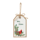 Melrose Merry Christmas Cardinal Tag (Set of 12)