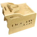 Deejay LED 1 DIN Space plus 4 EQ Stylish Wooden Controller Case - TBH1DIN4EQ