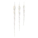 Melrose Glass Icicle Ornament (Set of 18)