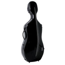 GEWA Air 3.9 4/4 Cello Case - Backpack Straps - Black w/ Blue Interior