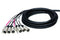 Hosa Pro-conex Little Bro' 50ft Sub Snake 6 X XLR Sends & 2 X 1/4 In TRS Returns