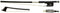 Gewa Carbon 4/4 Viola Bow Full-Lined Nickel Ebony Frog – A71A50