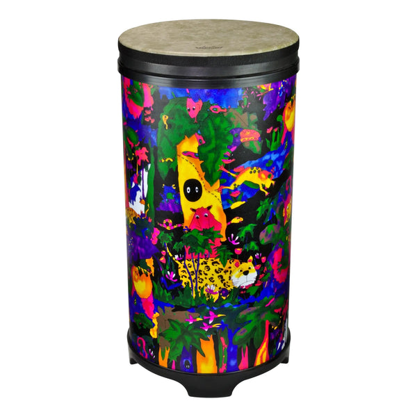 Remo Kids Percussion 12" Tubano Drum Fliptop – Rain Forest Finish