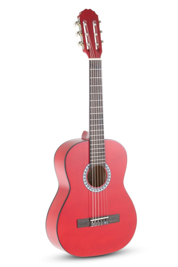 GEWA Basic Classical Guitar 1/2 -Transparent Red - PS510‑123