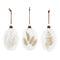 Natural Dried Floral Glass Ornament (Set of 12)