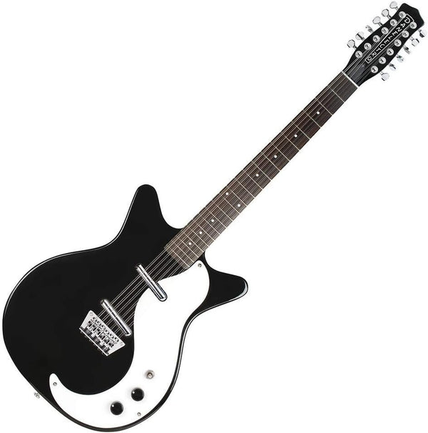 Danelectro ’59 12‑String Electric Guitar – Gloss Black - 12SDC‑BLK