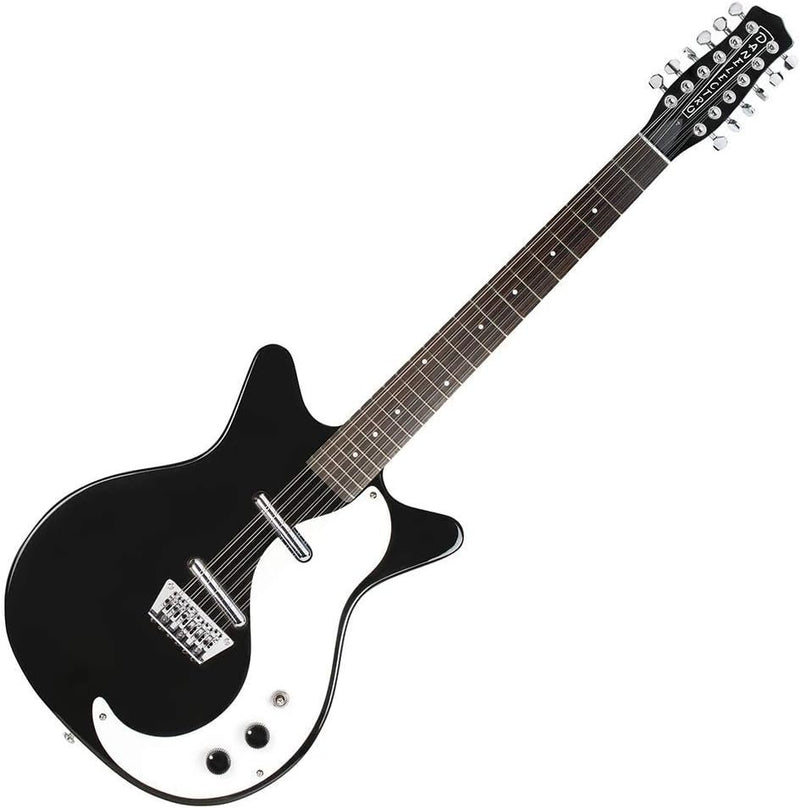 Danelectro ’59 12‑String Electric Guitar – Gloss Black - 12SDC‑BLK