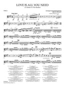 The Beatles Love Is All You Need Sheet Music Arr. Bruce Healey – Full Set