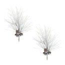 Melrose Flocked Long Neddle Pine Spray (Set of 2)