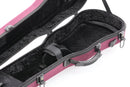 GEWA Bio-A Shaped 4/4 Violin Case Violet with Backpack Straps