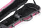 GEWA Bio-A Shaped 4/4 Violin Case Violet with Backpack Straps