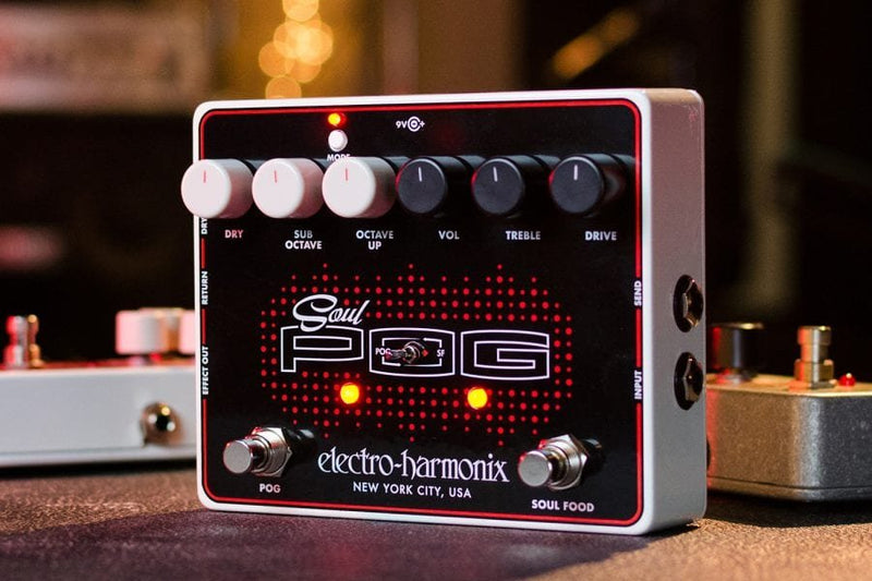 Electro-Harmonix Soul POG Overdrive and Octave Multi-Effect Pedal