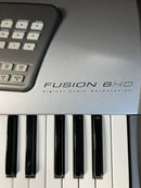 Alesis Fusion 6HD 61-Key Workstation Synthesizer Keyboard w/ Manual & Case Preowned