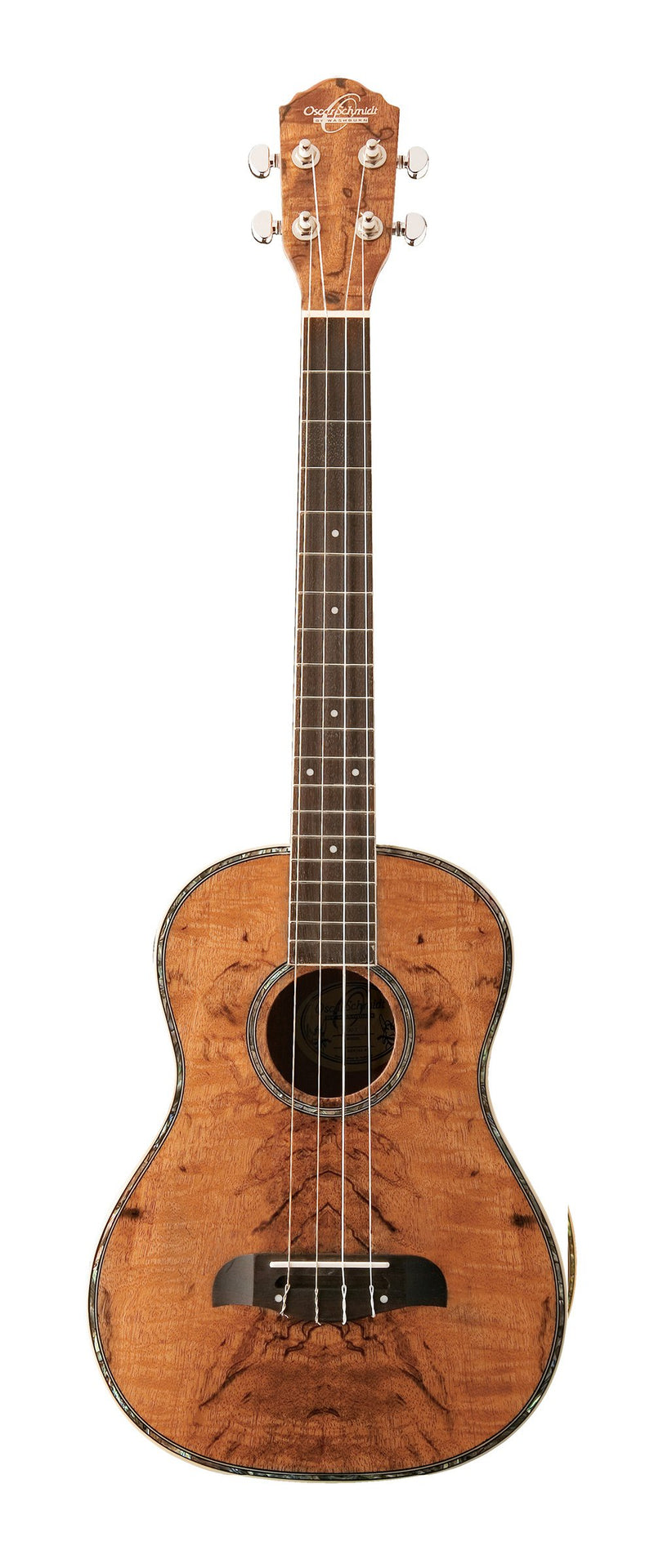 Oscar Schmidt Baritone Ukulele - Spalted Mango - OU57K