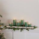 Melrose Rustic Birch Log Bundle with Snowy Accents (Set of 12)