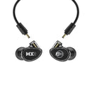 MEE Audio MX3 PRO Triple‑Driver Hybrid IEM Earphones - Smoke - EP‑MX3PRO‑BK