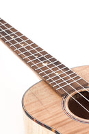 Bamboo Violin‑Style Concert Ukulele 23″ Black w/ EQ & Tuner - U23‑VIO‑BK‑Q