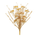 Melrose Beige Floral Grass Bush (Set of 2)