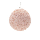 Melrose Furry Ball Ornament (Set of 4)