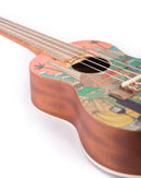Bamboo U23-LATIN 23" Concert Ukulele – Latin Design w/ Gig Bag