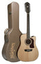Washburn Heritage 10 Series HD10SCE12 Acoustic Electric Guitar with Free Case