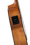 Bamboo 41″ Dreadnought Cutaway Mahogany Guitar w/ EQ & Gig Bag