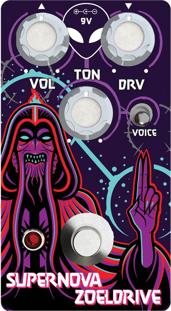 Interstellar Audio Machine Supernova Zoeldrive Overdrive/Boost FX Pedal