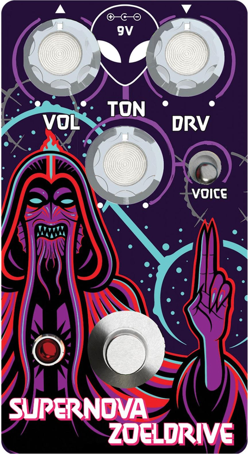 Interstellar Audio Machine Supernova Zoeldrive Overdrive/Boost FX Pedal