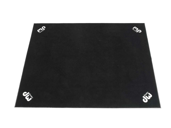 DW DWCPRUG2 Heavy Duty Non-Skid Drum Rug 62"x78" – Industrial Grade w/ DW Logos