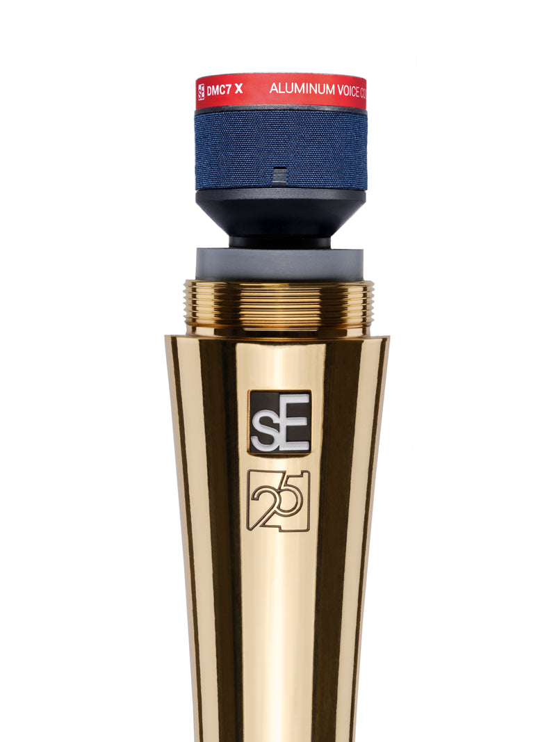 sE Electronics V7 25th Anniversary Gold Mic V7-G-25AE-U