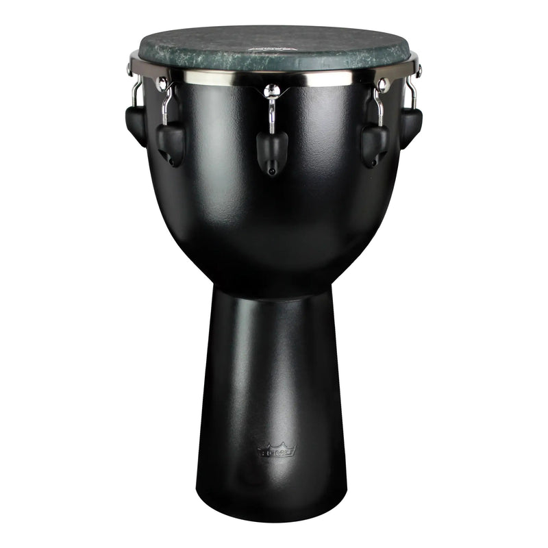 Remo Apex 12" Key-Tuned Djembe - Skyndeep Goat Stripe - Black - DJ-6012-70