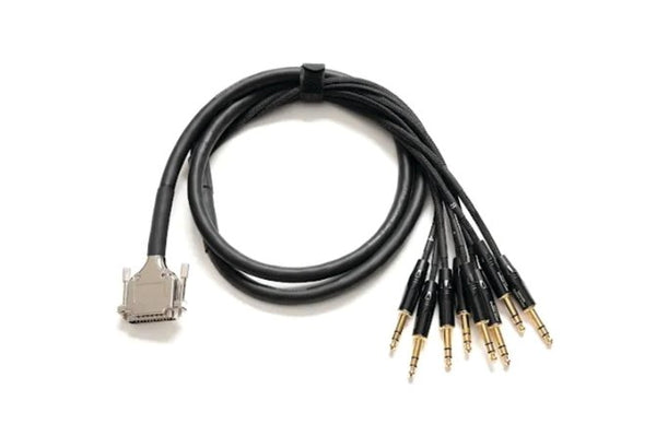 Warm Audio Premier 6' DB25 to TRS Breakout Cable – 8-Channel