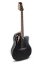 Ovation Celebrity Deluxe CDX40-5-G Acoustic-Electric Guitar – Black Satin