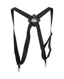 Remo Dual Slider Percussion Strap - 130" Length - Black