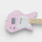 Loog Pro VI Electric Short‑Scale 6‑String Kids Guitar – LGPROVIEM – Pink