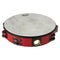 Remo Pre-Tuned Fiberskyn 10" Double Row Tambourine - Quadura Deep Red TA-5210-52