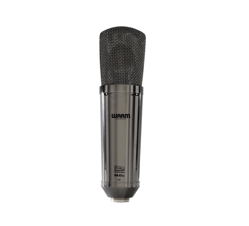 Warm Audio WA-87 R2 TS Stereo Pair Condenser Microphones Titanium-Style Finish