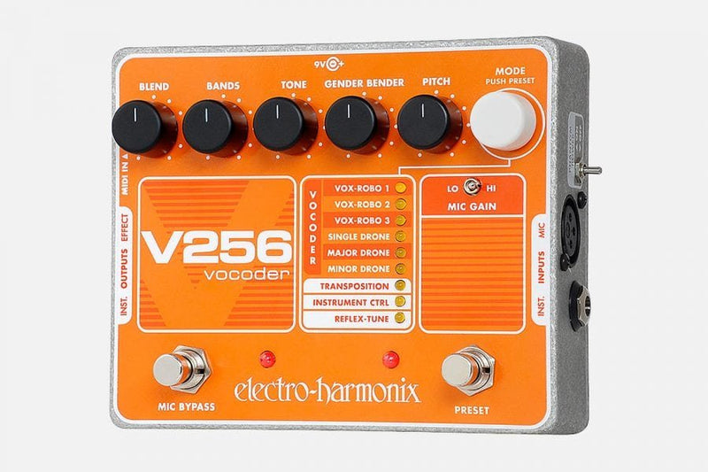 Electro-Harmonix V256 Vocoder with Reflex-Tune Guitar Effect Pedal